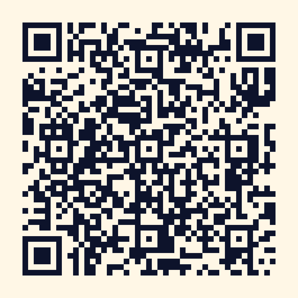 QR-Code zur Anmeldeseite für den Teamer-Kick-off der Region Geeste